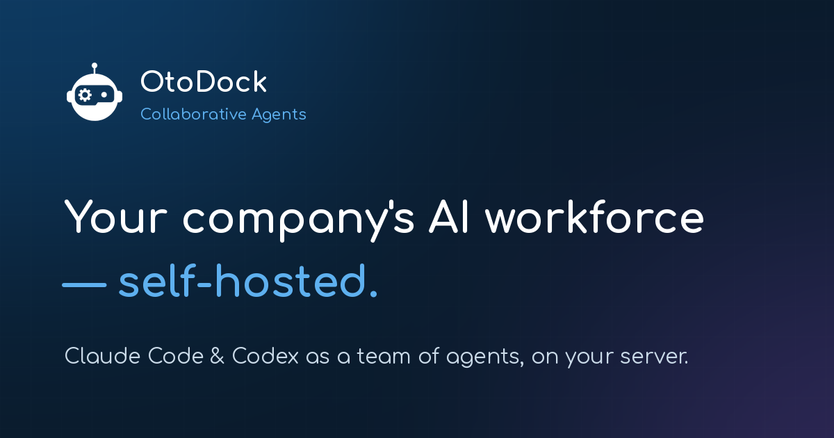 oto-dock website preview